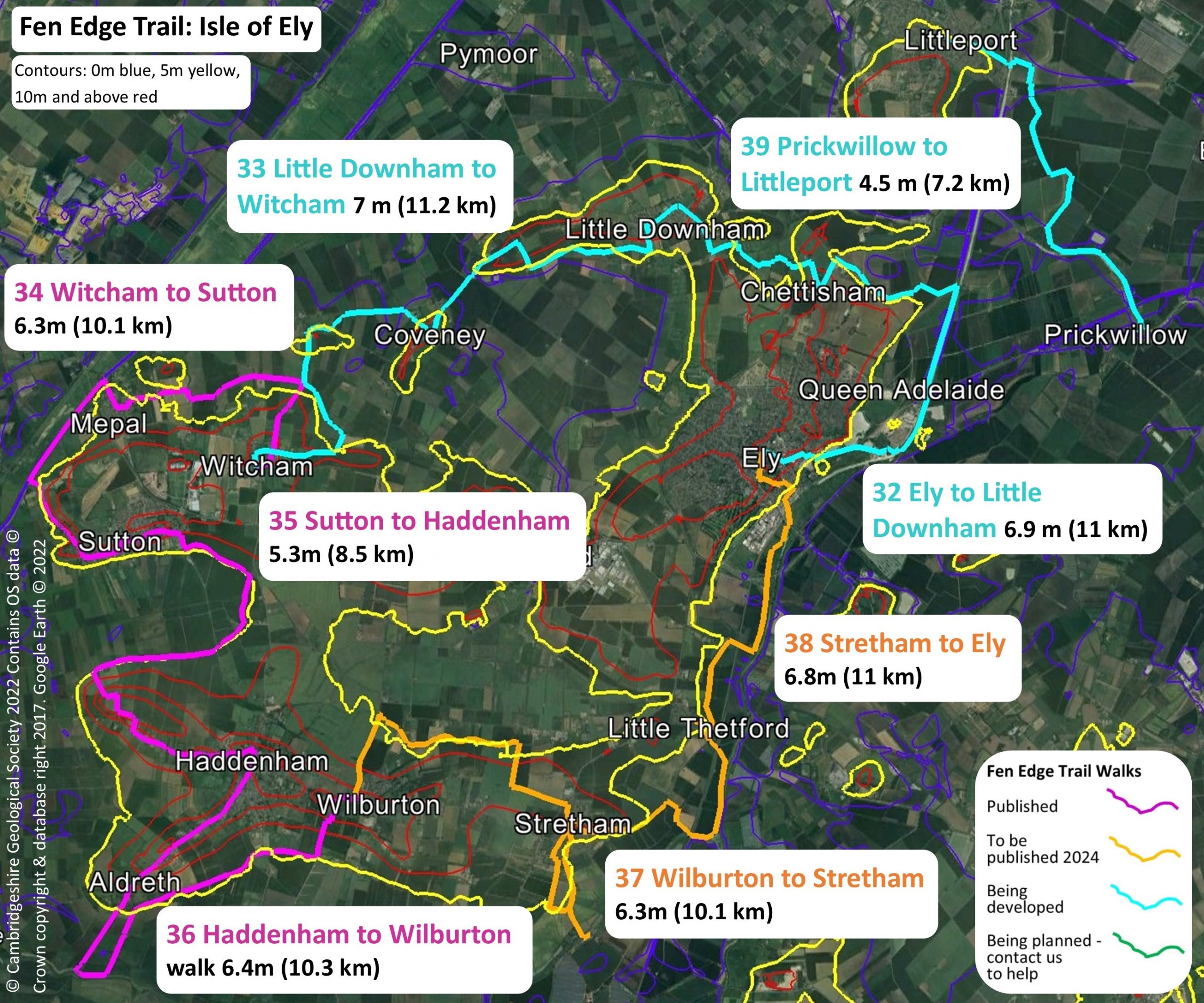 Isle of Ely Walks May 2024